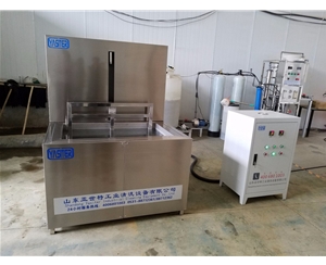 东营气缸提升的单槽超声波清洗机